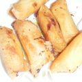 しっぽのけ's cooksnap of when they made お餅消費レシピ！☆お餅ピザ春巻き☆.