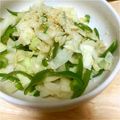 MofeMofee's cooksnap of when they made キャベツとピーマンのナムル＊.