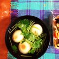 けだまchan's cooksnap of when they made お麩と三つ葉のお吸いもの.