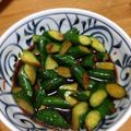 食いしん坊おけいさん's cooksnap of when they made きゅうり１本♪中華漬け♪.