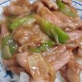 chakoママ's cooksnap of when they made ゴマ風味のスタミナ肉丼.