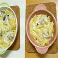 クックBWN4ES☆'s cooksnap of when they made 簡単♪きのこ＆鶏肉のグラタン.