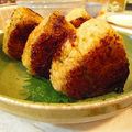 なおシステム's cooksnap of when they made 青じそたっぷり赤味噌焼きおにぎり.