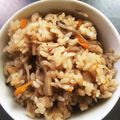 ちょこケーキ大好き's cooksnap of when they made 簡単！激ウマ！シンプル炊き込みご飯☆.