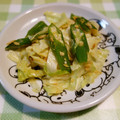 みんとこ's cooksnap of when they made キャベツとツナとさやえんどうのカレー炒め.