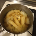 かめのたろう's cooksnap of when they made 我が家の味噌汁♡大根と油揚げ.