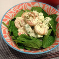 かんちゃ♪'s cooksnap of when they made 簡単！海老とアボカドのカフェ風丼ぶり.