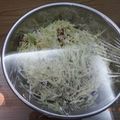 鶏の飼い主's cooksnap of when they made キャベツ大量消費‼梅和えサラダ.