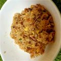kumi-chan's cooksnap of when they made ♡簡単！納豆とイカ塩辛の炒飯♡.