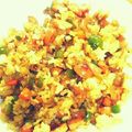 Swimmy☆'s cooksnap of when they made フライパンで超簡単♥︎カレーピラフ.