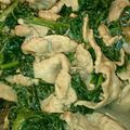 湊ひぃろ's cooksnap of when they made ツルムラサキ豚肉炒め.