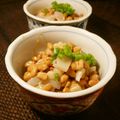 大魔女's cooksnap of when they made 塩味で♪イカ納豆.