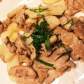 すずきっす's cooksnap of when they made 大葉が決め手☆豚と長いもの塩麹ポン酢炒め.