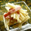 Satoco❋'s cooksnap of when they made ✿大根とベーコンの❀サラダ✿柚子胡椒風味.