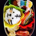 小人ママ's cooksnap of when they made 白い虎だよ！ホワイトタイガー＊キャラ弁.