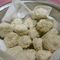 ハナレ's cooksnap of when they made 【鶏胸肉】激安！節約の基本激ウマ肉団子☆.