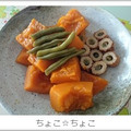 ちょこ☆ちょこ's cooksnap of when they made 早くて簡単☆レンジdeかぼちゃの煮物.