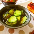 Marrietty's cooksnap of when they made もずくきゅうり.