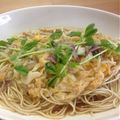 haruka6116's cooksnap of when they made ★おばあちゃんの味★ごま卵にゅうめん★.