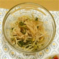 smimitch's cooksnap of when they made もやしと空芯菜の新芽の胡麻和え.