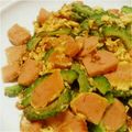 ななろくみー's cooksnap of when they made ゴーヤチャンプルー（スパム）.