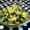 xxもちこxx's cooksnap of when they made 小松菜と卵とじゃこのお浸し.