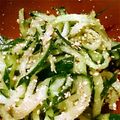 westerly's cooksnap of when they made きゅうりだけ、たっぷりごま和え.
