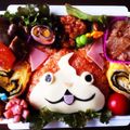 genz's cooksnap of when they made キャラ弁 ☆妖怪ウォッチ ☆ジバニャン.