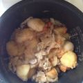 ☆★あーこ★☆'s cooksnap of when they made 炊飯器で親子ジャガ煮.