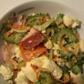 リリたん☆'s cooksnap of when they made ゴーヤチャンプルー.