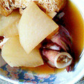 1すいか1's cooksnap of when they made みりんでイカと大根の煮物.