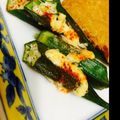 アンバーママ's cooksnap of when they made 簡単♡オクラのピリ辛マヨ焼き.