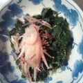 イケエリ's cooksnap of when they made モロヘイヤとミョウガのおひたし.
