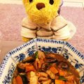 となりのぷぅちゃん's cooksnap of when they made 豚肉とかぼちゃなすの中華炒め.