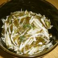 Jaye's cooksnap of when they made 白髪大根とめかぶのさっぱりネバネバ和え.
