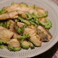 甘夏かん's cooksnap of when they made 鯖とゴーヤのガーリック炒め.