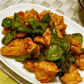 tomo191919's cooksnap of when they made 鶏肉とピーマンの旨辛味噌オイスター炒め.