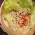 にこにこおかぴん's cooksnap of when they made 肉みそとキムチのレタス包み♪.