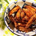 ことりのおうち's cooksnap of when they made ビールにピッタリ♪手羽中の揚げ焼き☆甘辛.