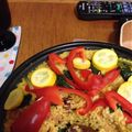 ぽこきよ's cooksnap of when they made ★タジンで玄米のシーフードパエリア★.