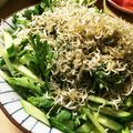 あゆ宮's cooksnap of when they made 簡単！春菊とジャコのサラダ.