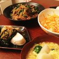1121りょうちん's cooksnap of when they made おつまみに☆モロヘイヤと鰹節の冷奴.