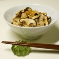 gingamom's cooksnap of when they made これ、美味しいよ♪　焼き椎茸の　混ぜご飯.