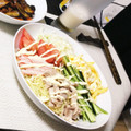 aska00a's cooksnap of when they made 夏休み♪やっぱりうちは簡単な冷やし中華！.