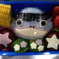 ナオッシー's cooksnap of when they made 妖怪ウォッチ　キャラ弁　ノガッパ.