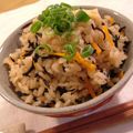 ＫＩＸ's cooksnap of when they made ひじきの炊き込みご飯.
