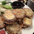 Yumi♡Gohan's cooksnap of when they made 茄子と人参の豚肉はさみ揚げ.