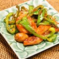 ちべターリー's cooksnap of when they made 簡単ピーマン&ウインナーのケチャップ炒め.