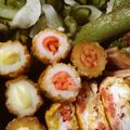 せつみか's cooksnap of when they made お弁当おつまみに♪竹輪天ぷらin紅生姜.