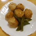 せつみか's cooksnap of when they made 簡単♪はんぺん入り照り焼き鶏団子.